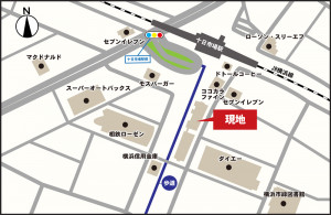 ホーメストプラザ十日市場東館地図